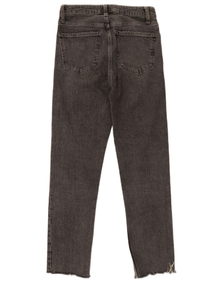 Zara Damen Slim Jeans EU 34 2XS W24 L26 Grau