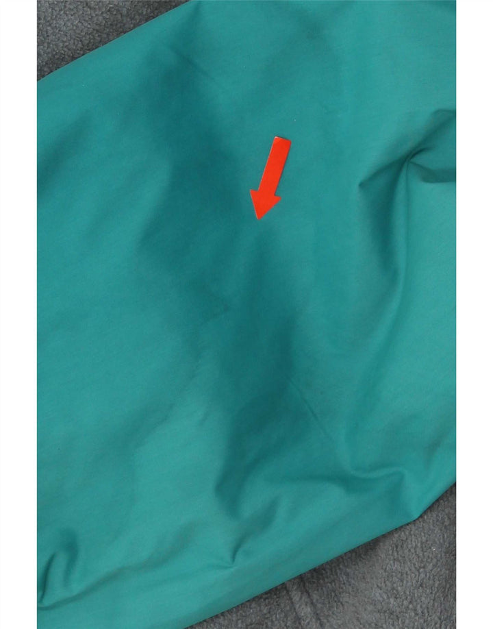 Brunik Herren-Anorak-Fleecejacke, UK 40, großes blaues Farbblock-Polyester