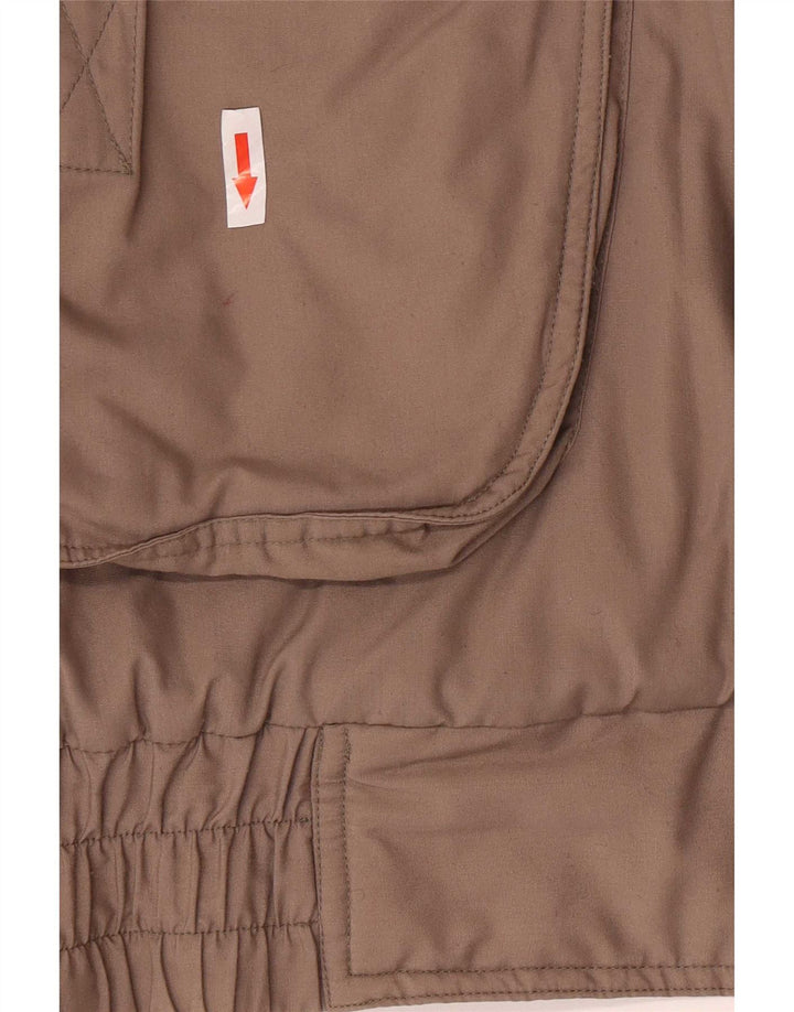 Mark Astor Herren Wattierte Jacke IT 54 2XL Beige Polyester