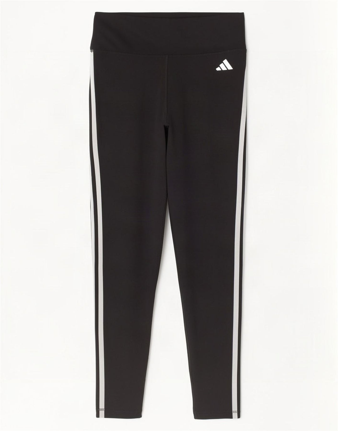 Adidas Damen Tight Fit Crop Leggings UK 12/14 Medium Schwarz Polyester