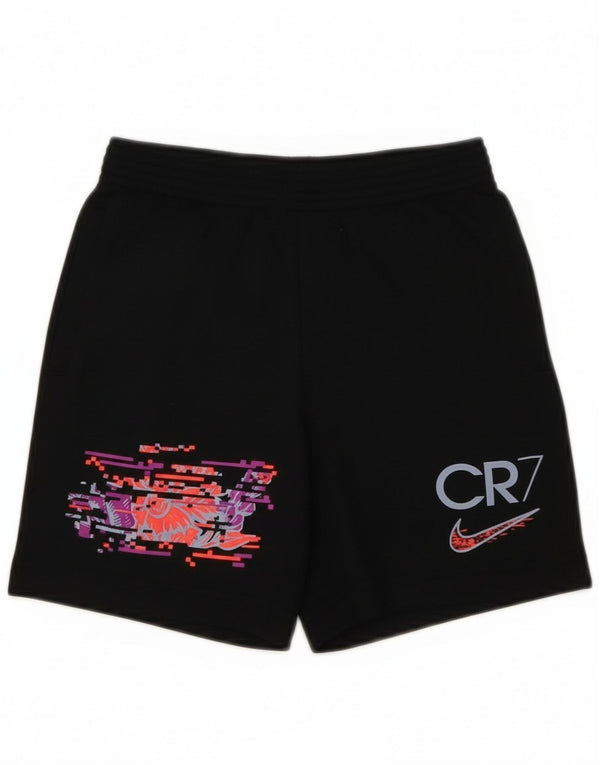 Nike Cristiano Ronaldo Grafik-Sportshorts für Jungen, 6–7 Jahre, Größe L, Schwarz