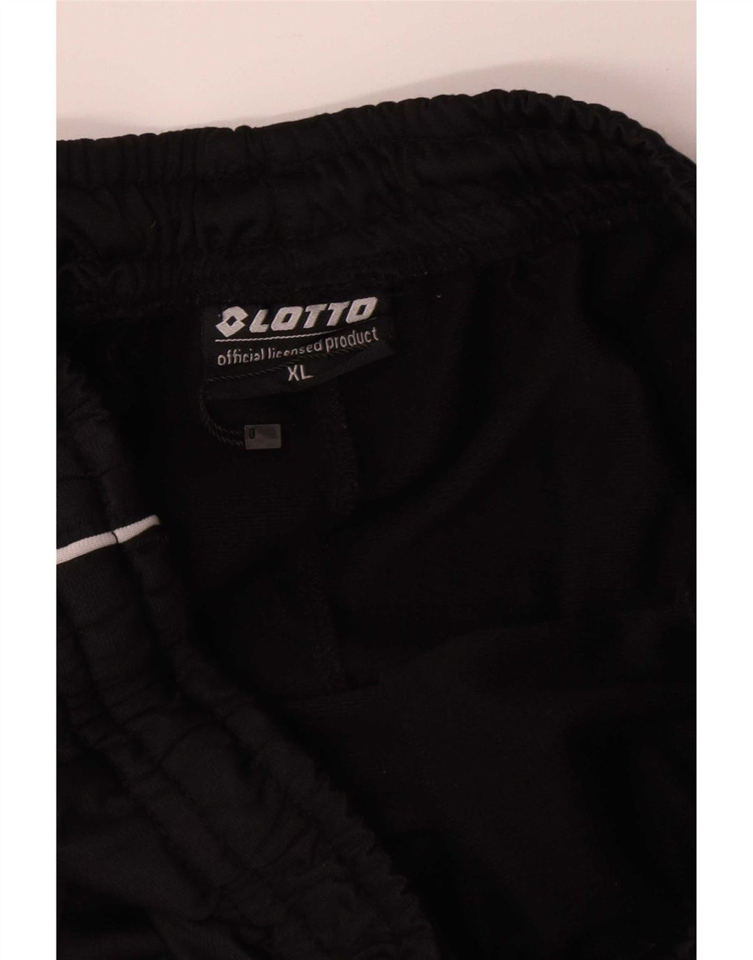 Lotto Herren-Trainingshose, Jogginghose, XL, Schwarz, Polyester