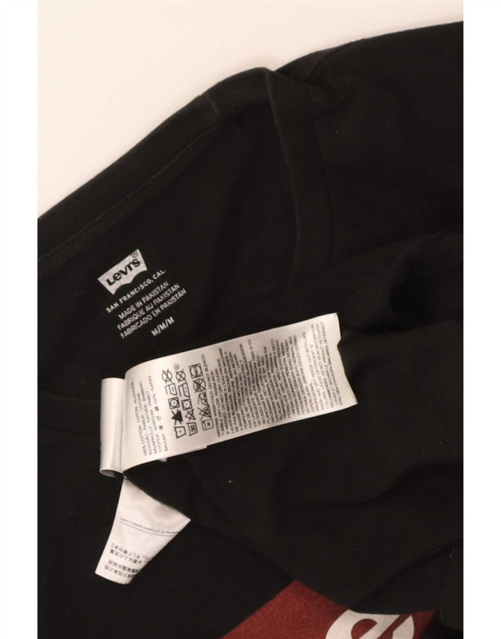 Levi's Herren-T-Shirt mit Grafik, mittelschwarze Baumwolle