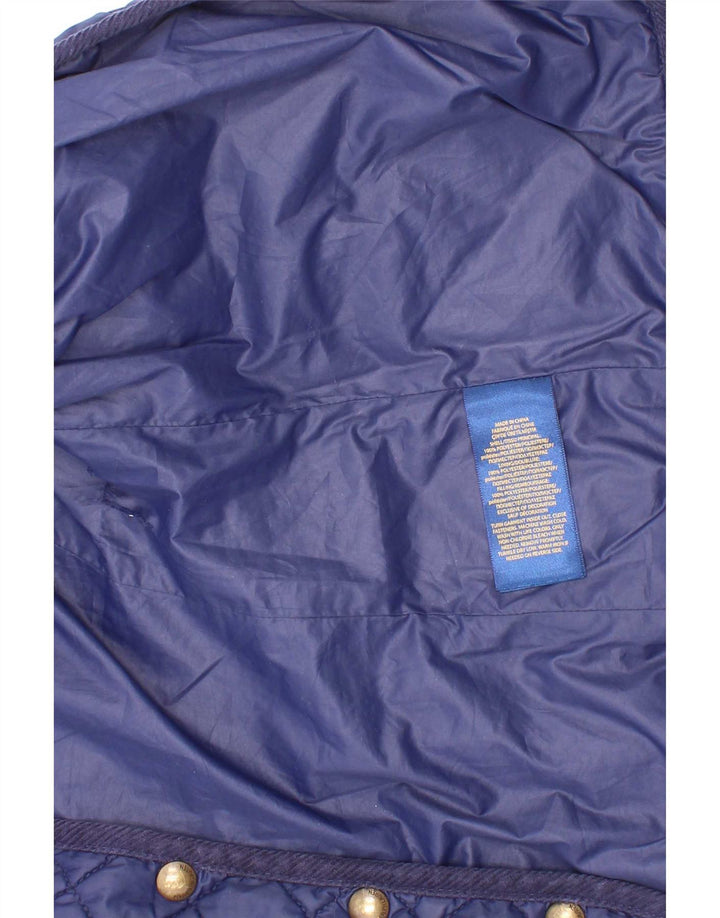 Polo Ralph Lauren Steppjacke für Mädchen, 5–6 Jahre, Marineblau, Polyester