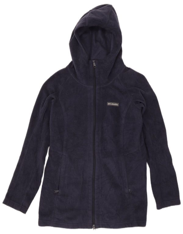 Columbia Damen Kapuzen-Fleecejacke UK 14 Medium Marineblau Polyester