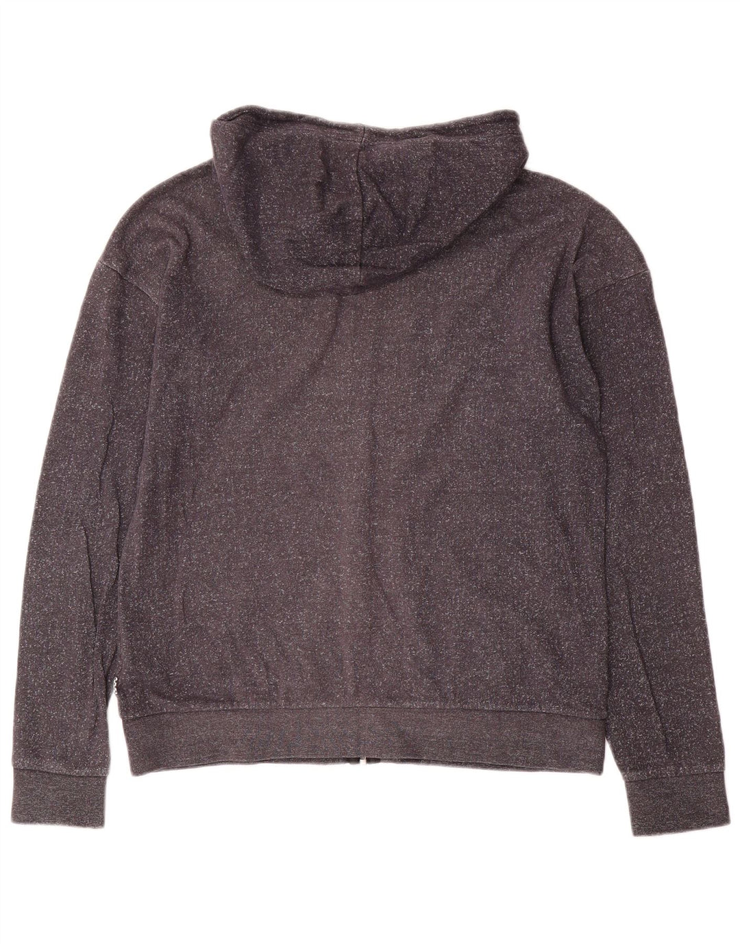 Vans Herren-Kapuzenpullover mit Reißverschluss, klein, grau gefleckte Baumwolle