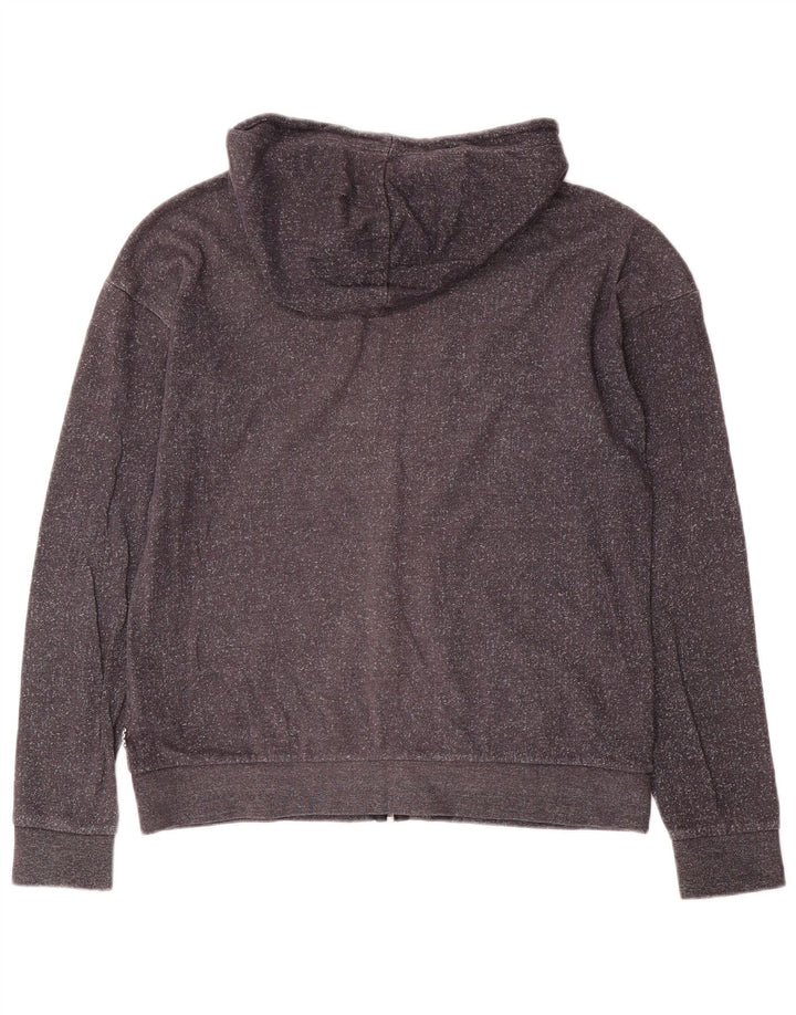 Vans Herren-Kapuzenpullover mit Reißverschluss, klein, grau gefleckte Baumwolle