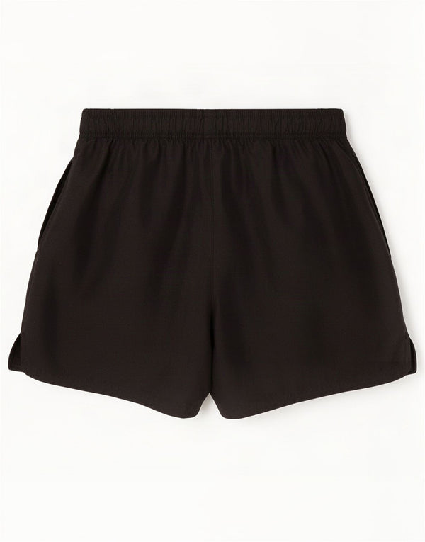 Nike Herren Sportshorts Medium Schwarz Polyester