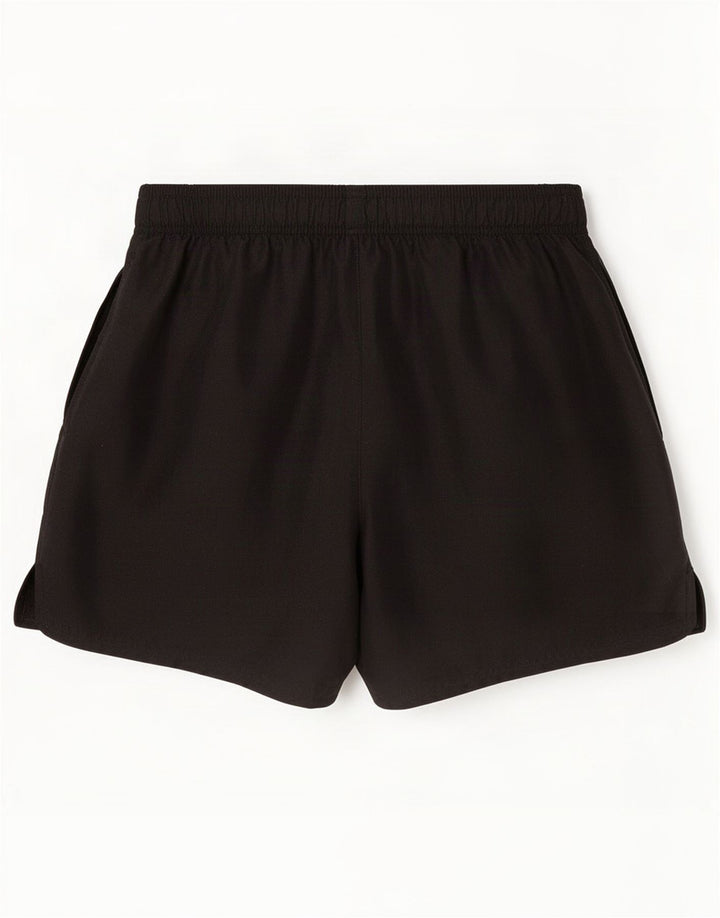 Nike Herren Sportshorts Medium Schwarz Polyester