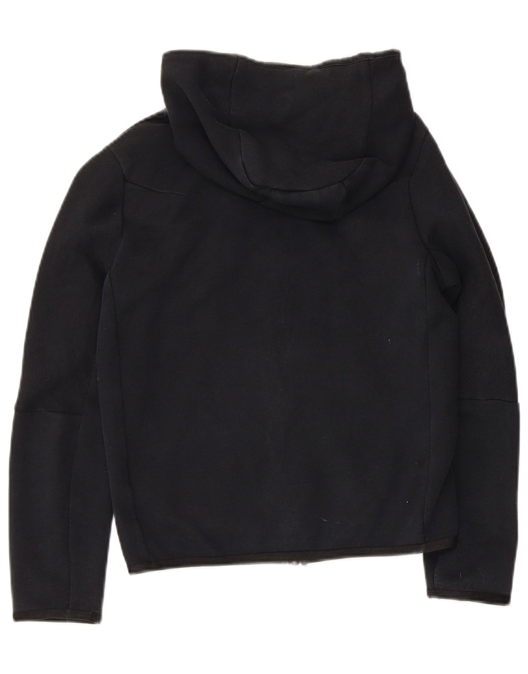 Nike Jungen-Kapuzenpullover mit Reißverschluss, 10–11 Jahre, mittlere schwarze Baumwolle