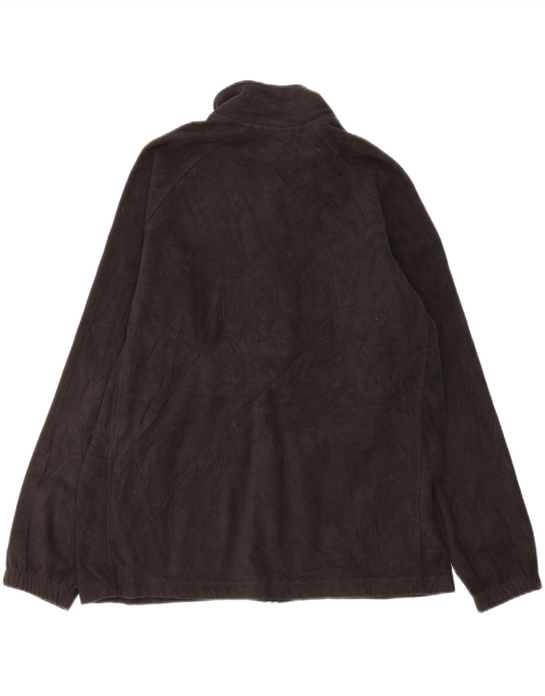 STARTER Mens Fleece Jacket Size 42/44 Large Black Polyester Vintage Starter and Second-Hand Starter from Messina Hembry 