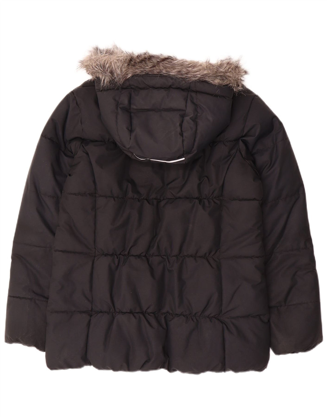 Columbia Damen-Jacke mit Kapuze, gepolstert, UK 18, XL, Schwarz, Polyester