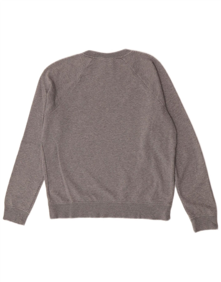 Nike Damen-Sweatshirt in Übergröße, Gr. 10, Größe S, grau gefleckte Baumwolle