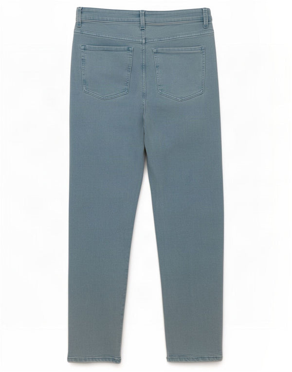 Marks & Spencer Damen Straight Jeans UK 12 Medium W30 L27 Türkis