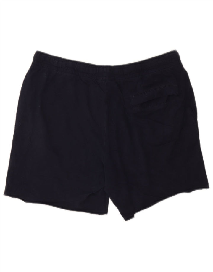 Nike Herren-Sportshorts, groß, marineblau, Baumwolle