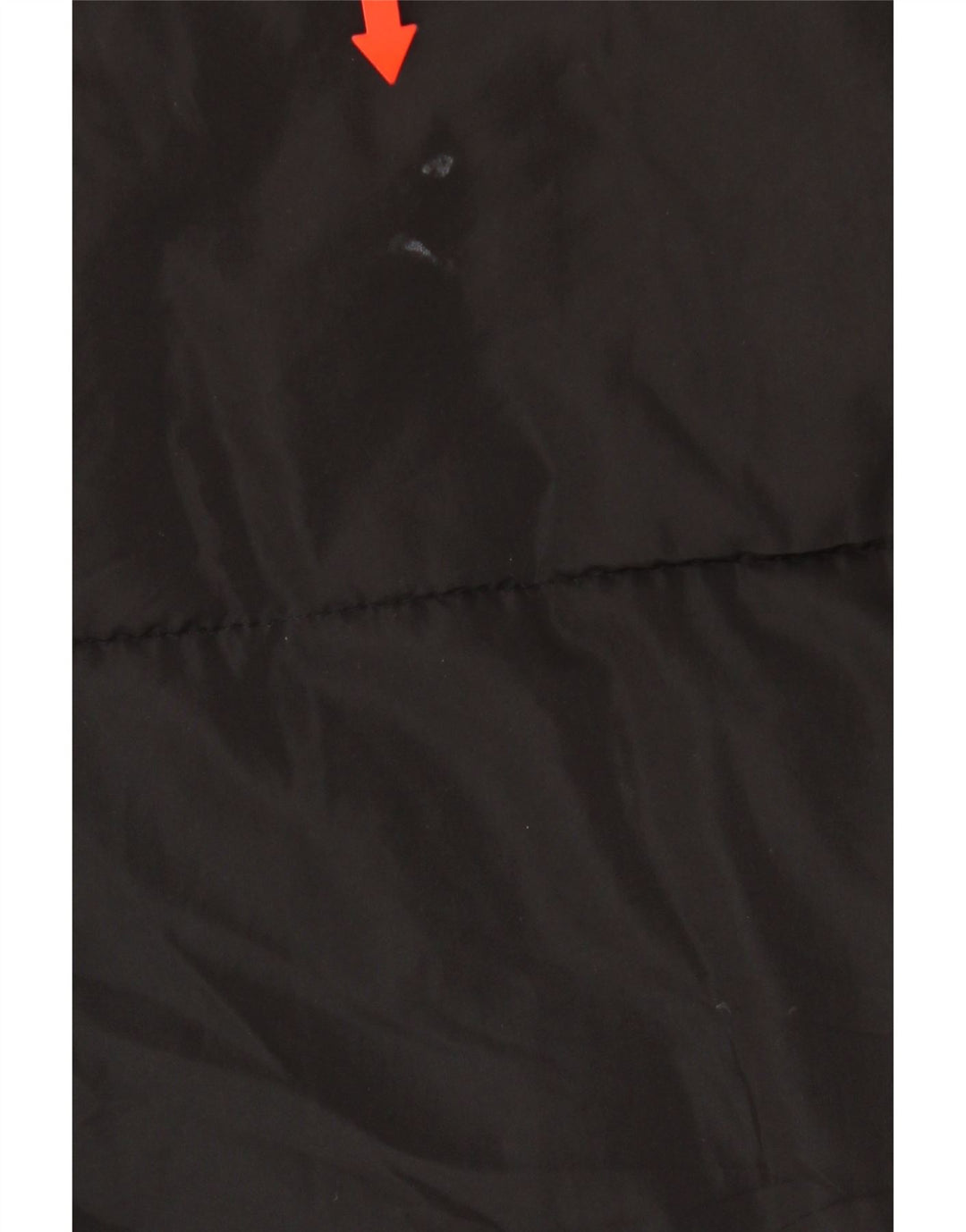 Free People Damen Übergroße wattierte Jacke UK 16 Large Schwarz Polyester