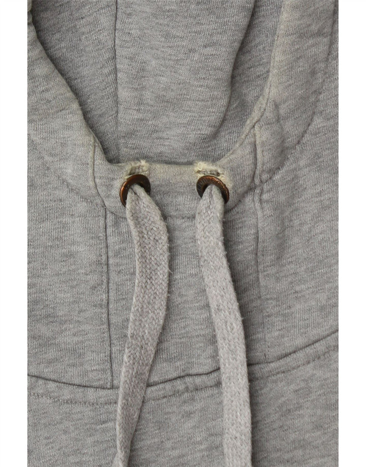 Converse Herren-Kapuzenpullover mit Grafik, mittelgrau gefleckte Baumwolle