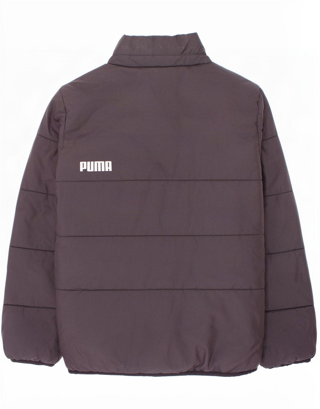 Puma Boys Graphic Wattierte Jacke 9–10 Jahre Schwarzes Polyester