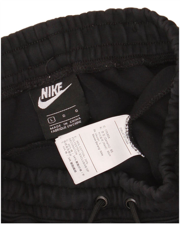 Nike Sportshorts für Jungen, 12–13 Jahre, groß, schwarze Baumwolle