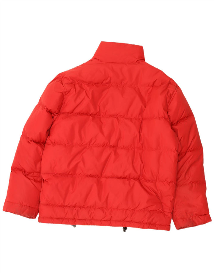 Esprit Herren Wattierte Jacke UK 40 Großes rotes Nylon