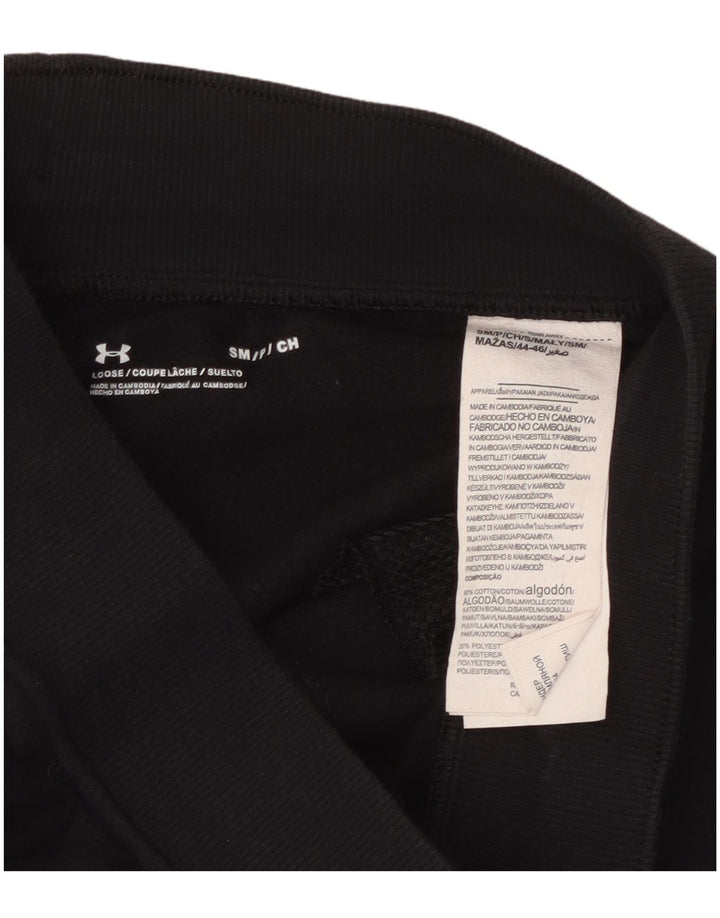 Under Armour Herren-Trainingshose, Jogginghose, Größe S, Schwarz, Baumwolle