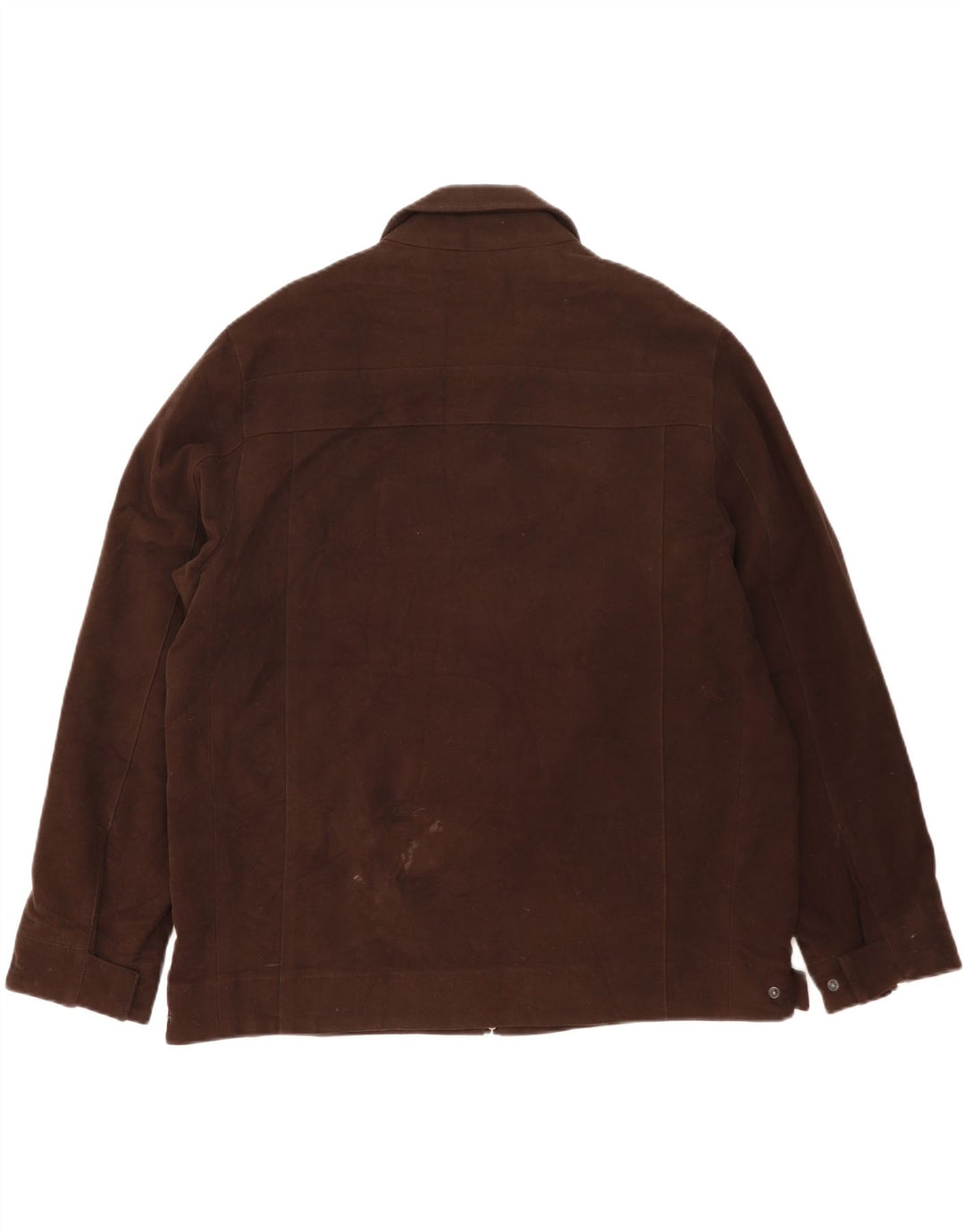 Marks & Spencer Herren Autograph Bomberjacke UK 42 XL Braune Baumwolle