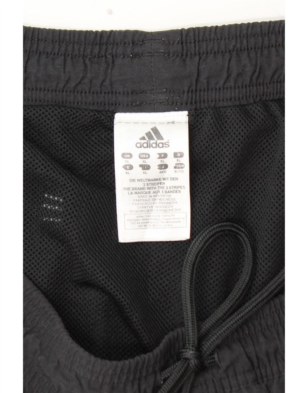 ADIDAS Herren Sport Shorts XL Schwarz Polyamid