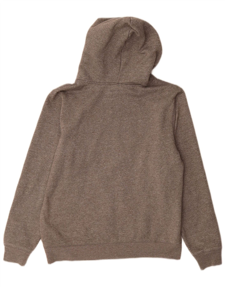 LEVI'S Damen-Pullover mit grafischem Kapuzenpullover, Gr. 16, Größe L, grau gefleckte Baumwolle