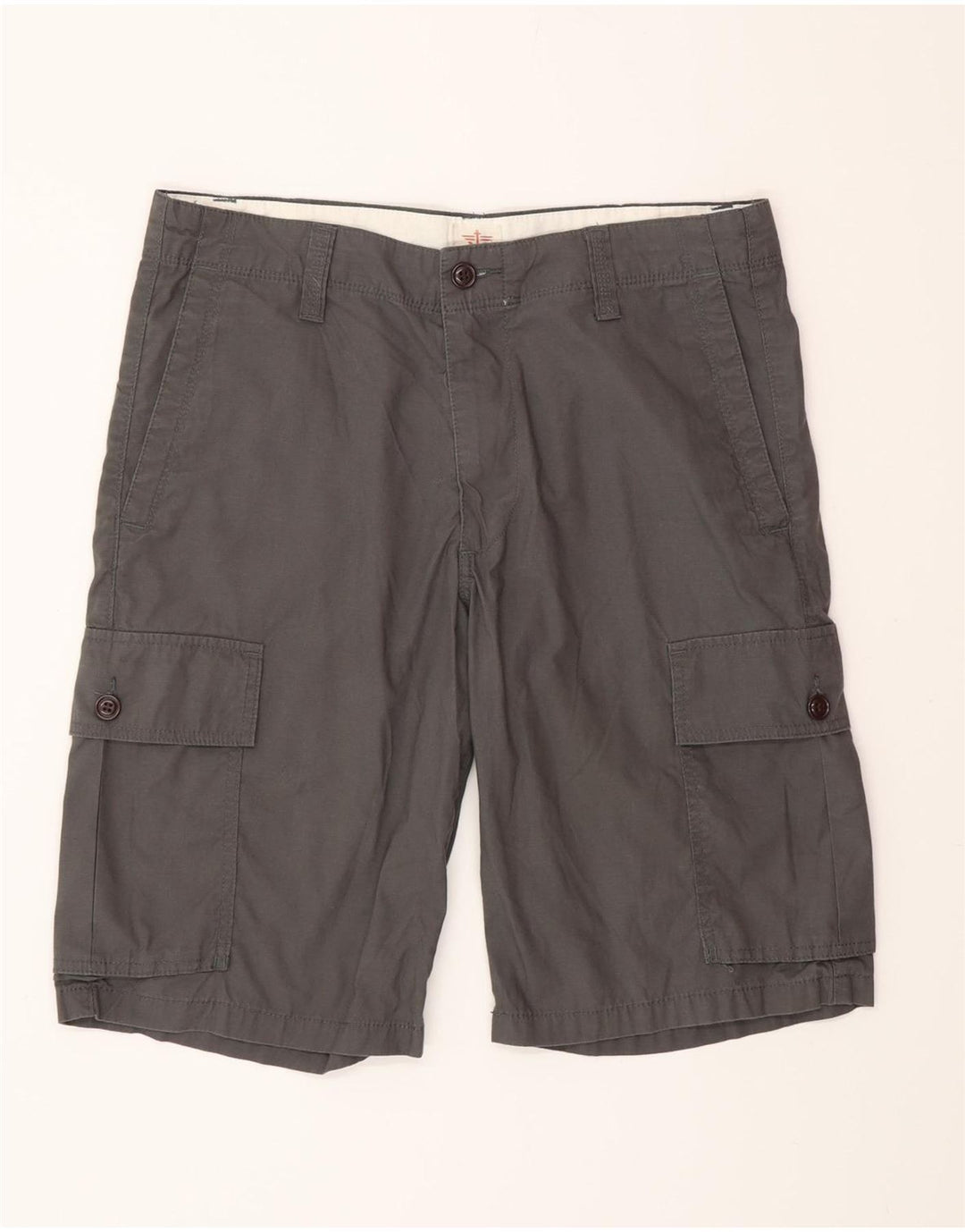Dockers Herren Cargoshorts W32 mittelgraue Baumwolle