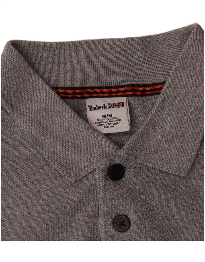 TIMBERLAND Herren-Oberteil, langärmelig, mittelgraue Baumwolle