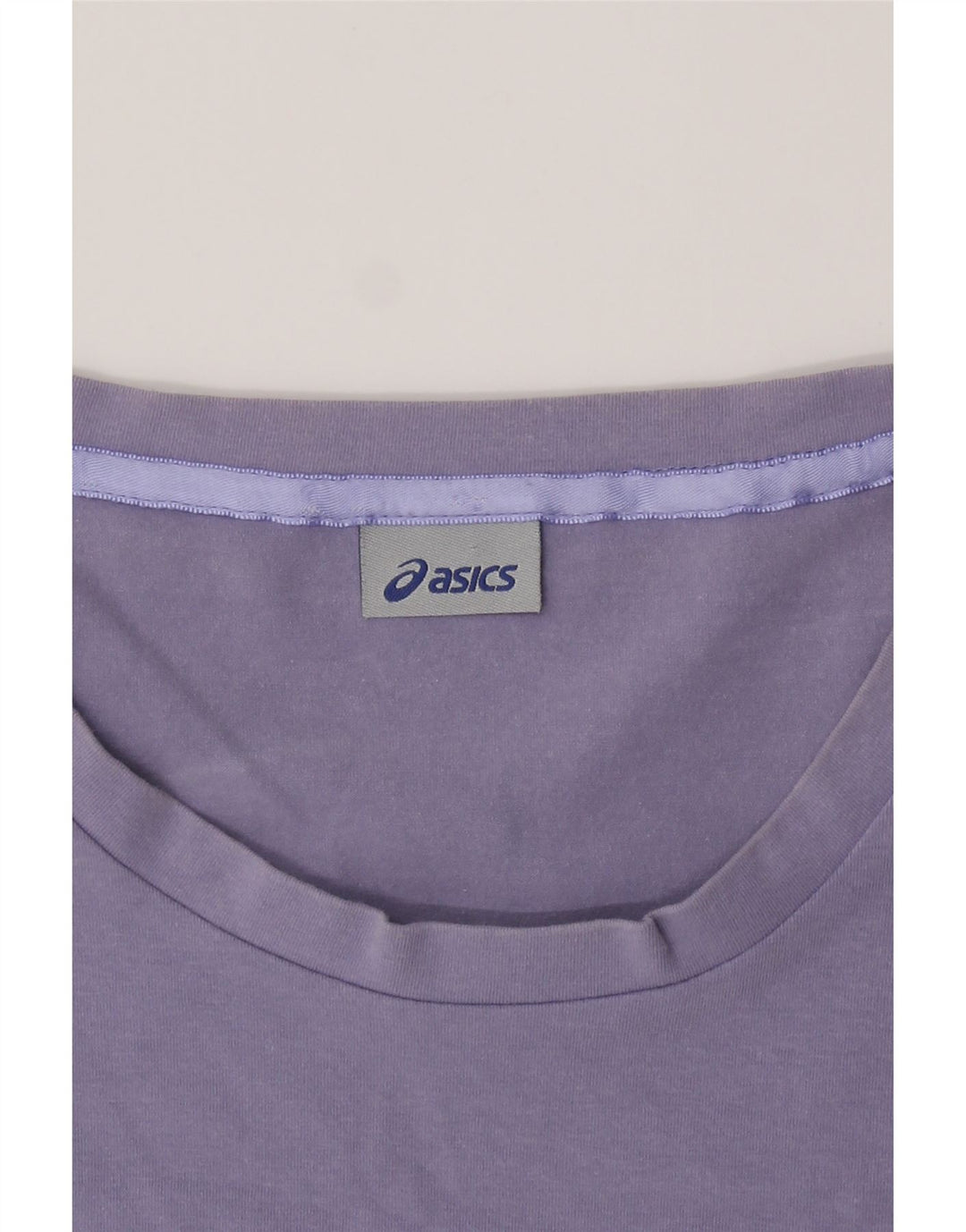ASICS Womens T-Shirt Top UK 14 Medium Purple Cotton Vintage Asics and Second-Hand Asics from Messina Hembry 