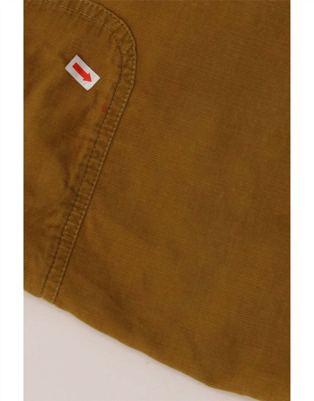 WHITE STUFF Damen Mini-Cordrock UK 12 Medium W32 Gelbe Baumwolle