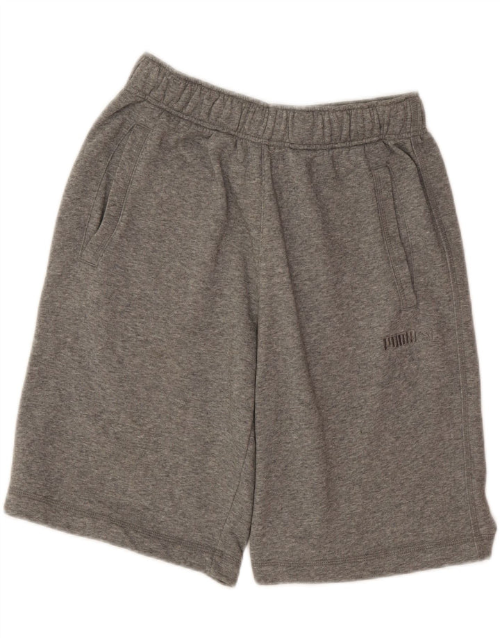 PUMA Mens Sport Shorts Medium  Grey Cotton Vintage Puma and Second-Hand Puma from Messina Hembry 