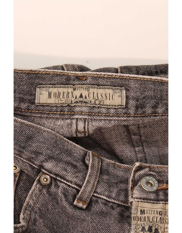 Mustang Herren Tapered Jeans W34 L32 Grau