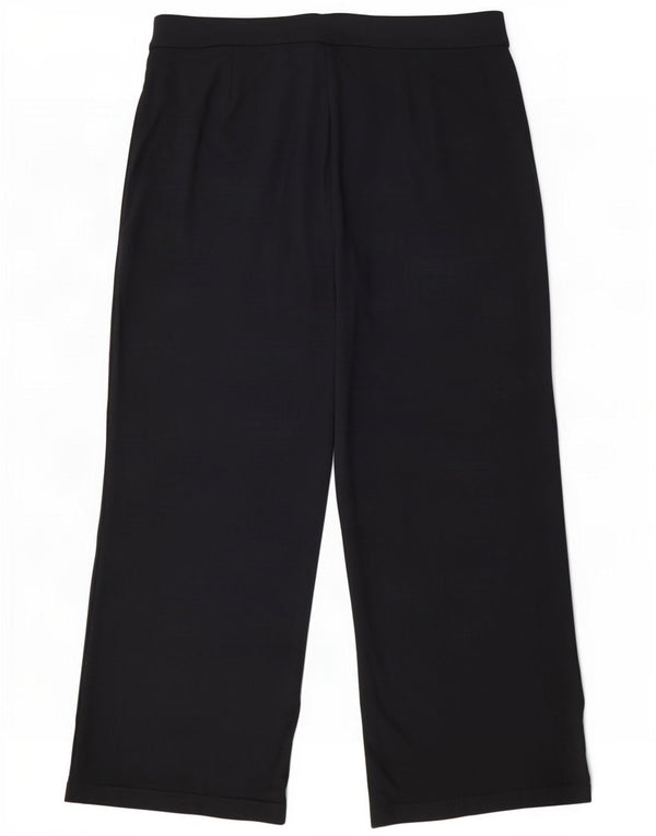 Marks & Spencer Damen-Freizeithose mit hoher Taille, UK 22, 3XL, W40, L28, Marineblau