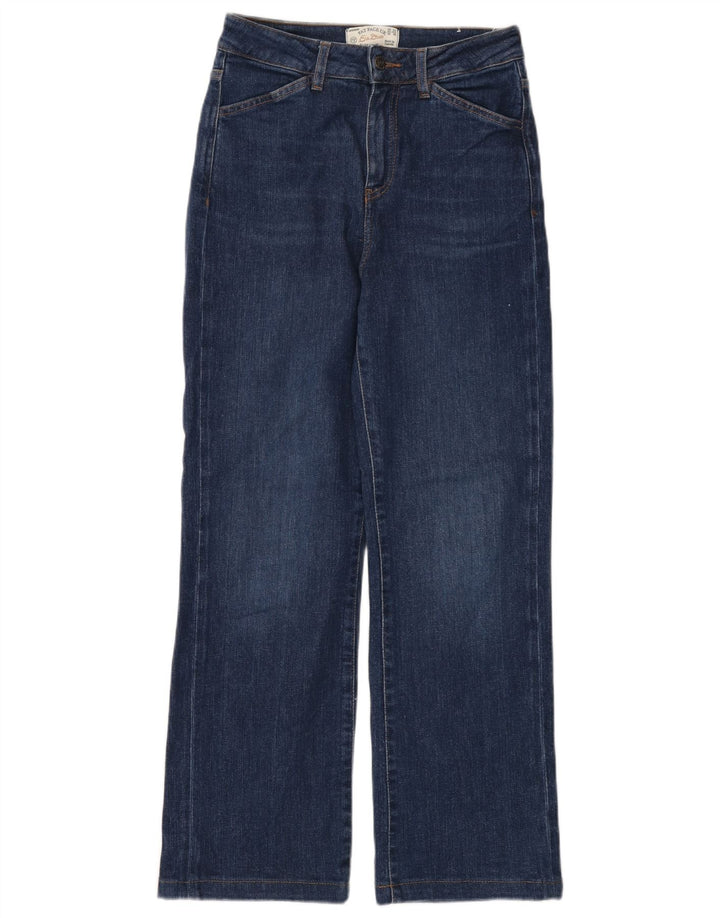 FAT FACE Damen-Jeans „Elise“ mit weitem Bein, UK 8, Größe S, W28, L28, Marineblau