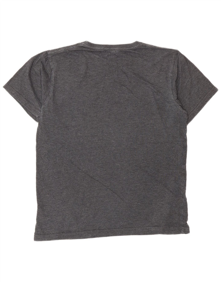 Saltrock Herren-T-Shirt mit Grafik, Größe S, Grau, Baumwolle