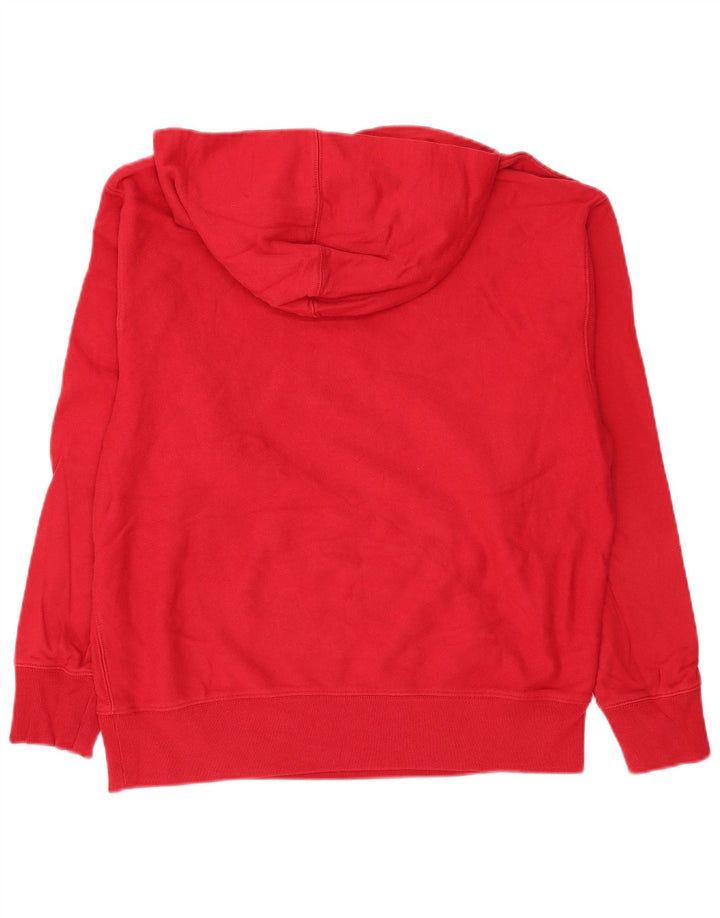 Gap Herren-Kapuzenpullover mit Grafik, mittelrote Baumwolle