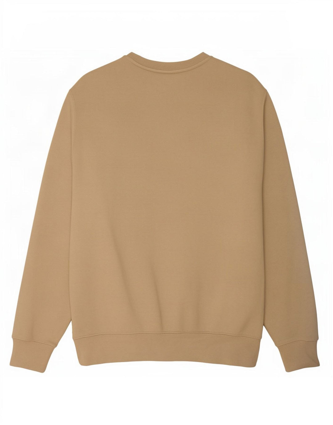 Nike Herren Sweatshirt Pullover Large Beige Baumwolle