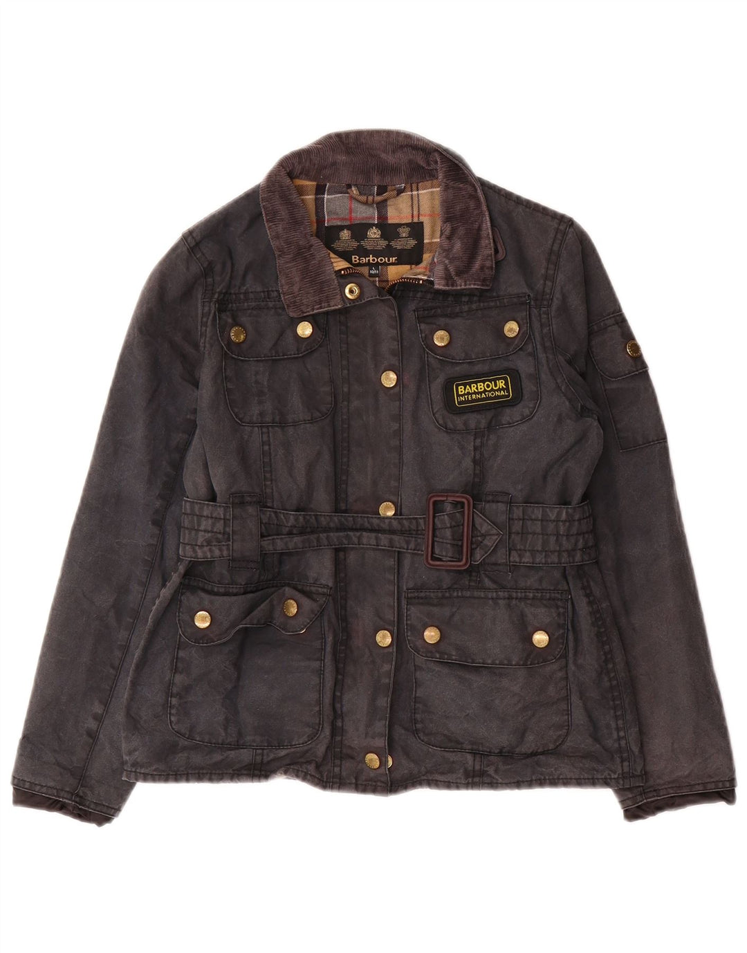 Barbour Utility-Jacke für Mädchen, 10–11 Jahre, Größe L, Schwarz