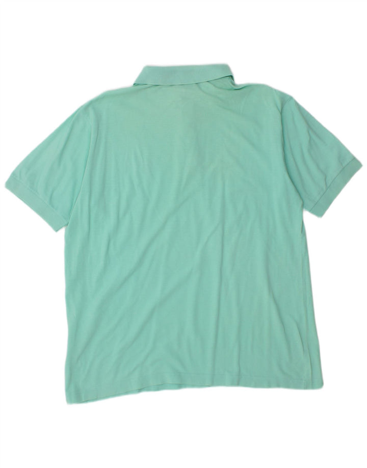 SERGIO TACCHINI Herren Poloshirt Medium Türkis Baumwolle