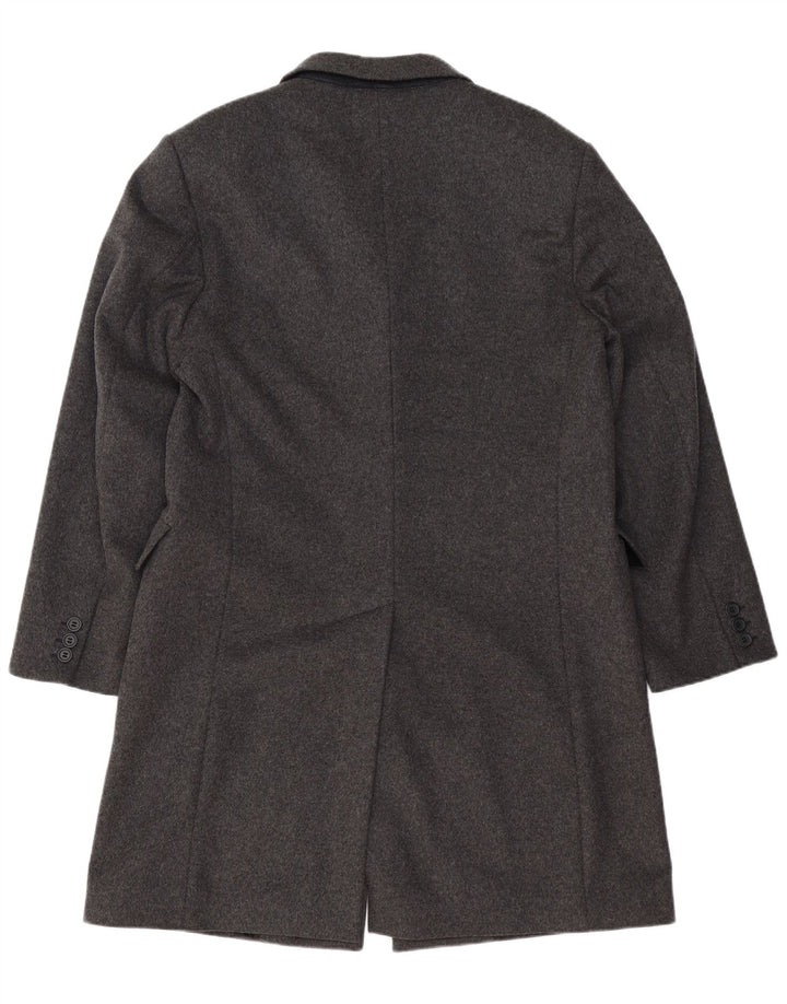 BENETTON Herrenmantel IT 52 XL graue Wolle