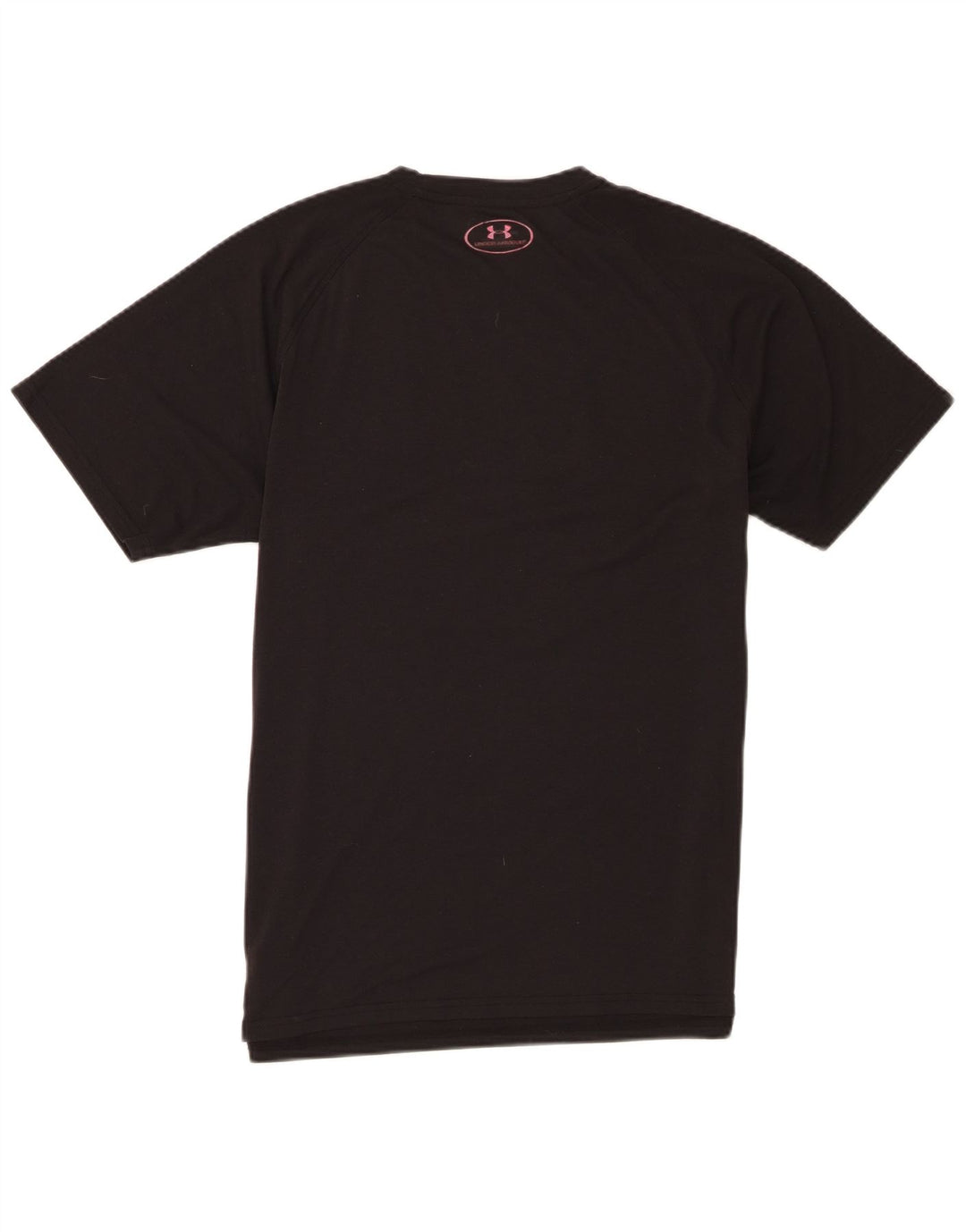 Under Armour Herren Heat Gear Graphic T-Shirt Top Mittelschwarzes Polyester