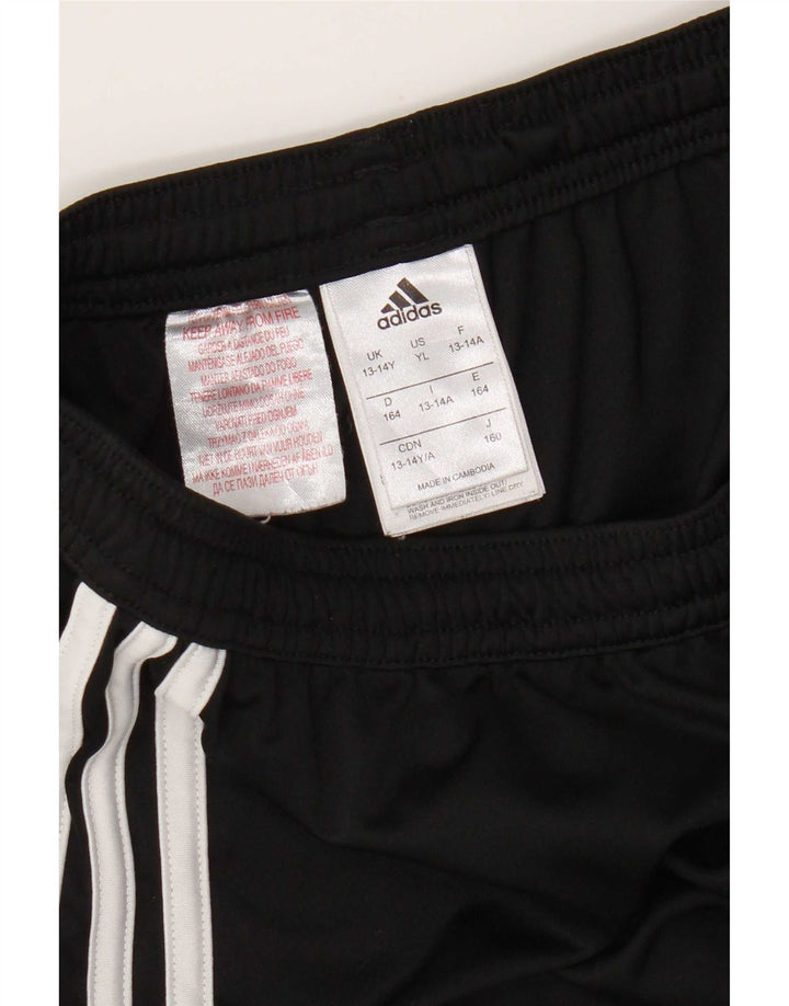Adidas Jungen Climalite Sportshorts 13–14 Jahre, schwarzes Polyester