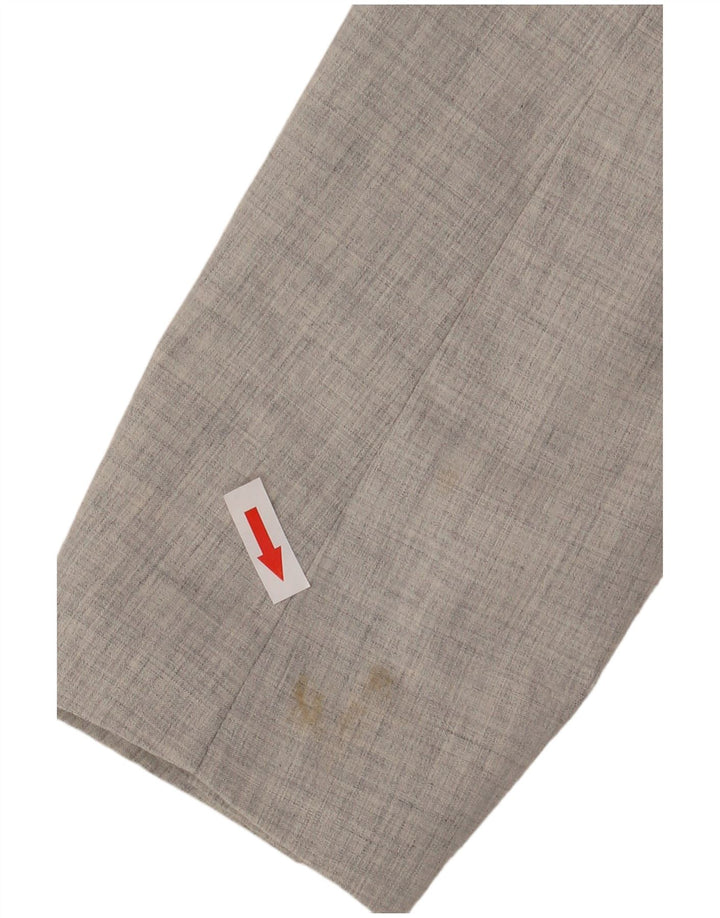 Farah Herren-Blazer mit 2 Knöpfen, Größe S, UK 36, Grau, Polyester