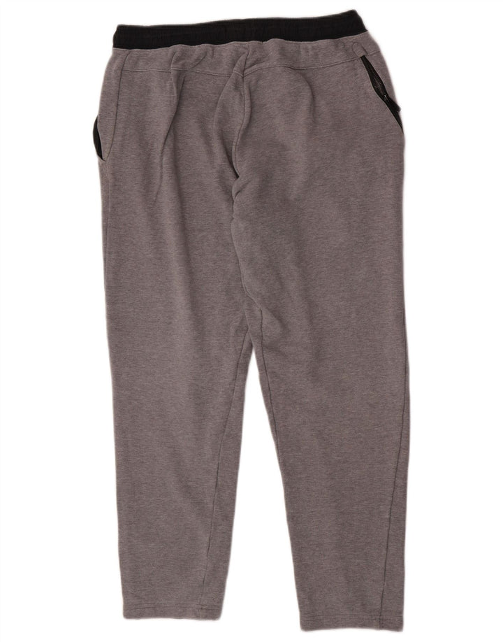 Nike Herren-Trainingshose, große graue Colourblock-Baumwolle