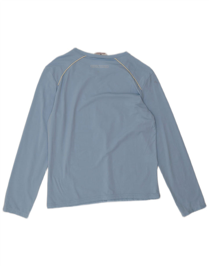 Sergio Tacchini Damen Top Langarm IT 48 XL Blau Polyamid