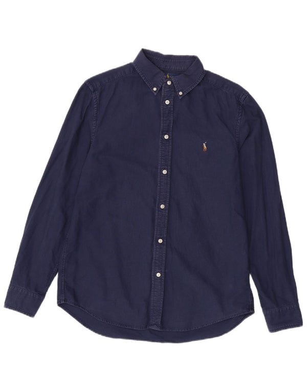 Ralph Lauren Hemd für Jungen, 15–16 Jahre, XL, Marineblau, Baumwolle