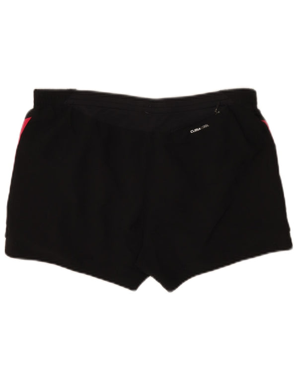 Adidas Damen Climacool Sport Shorts UK 12 Medium Schwarz Polyester