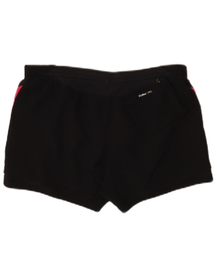 Adidas Damen Climacool Sport Shorts UK 12 Medium Schwarz Polyester
